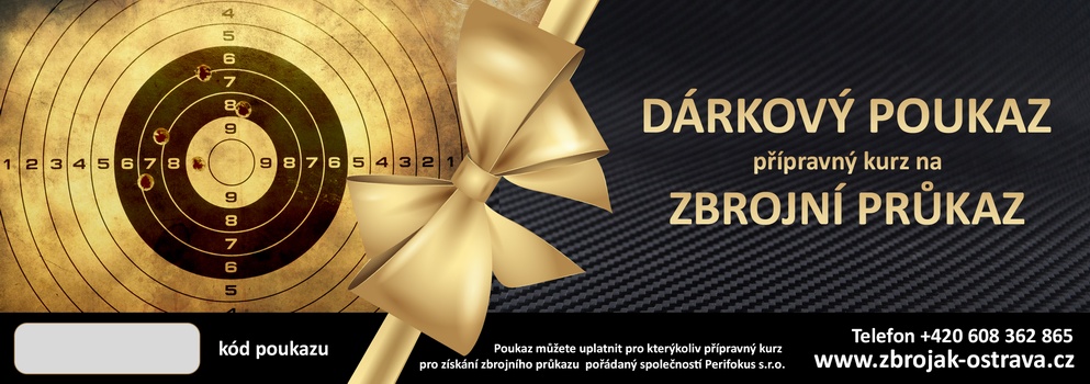D&aacute;rkov&yacute; poukaz Zbroj&aacute;k